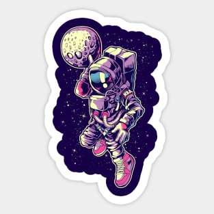 Astronaut Dunk Sticker
